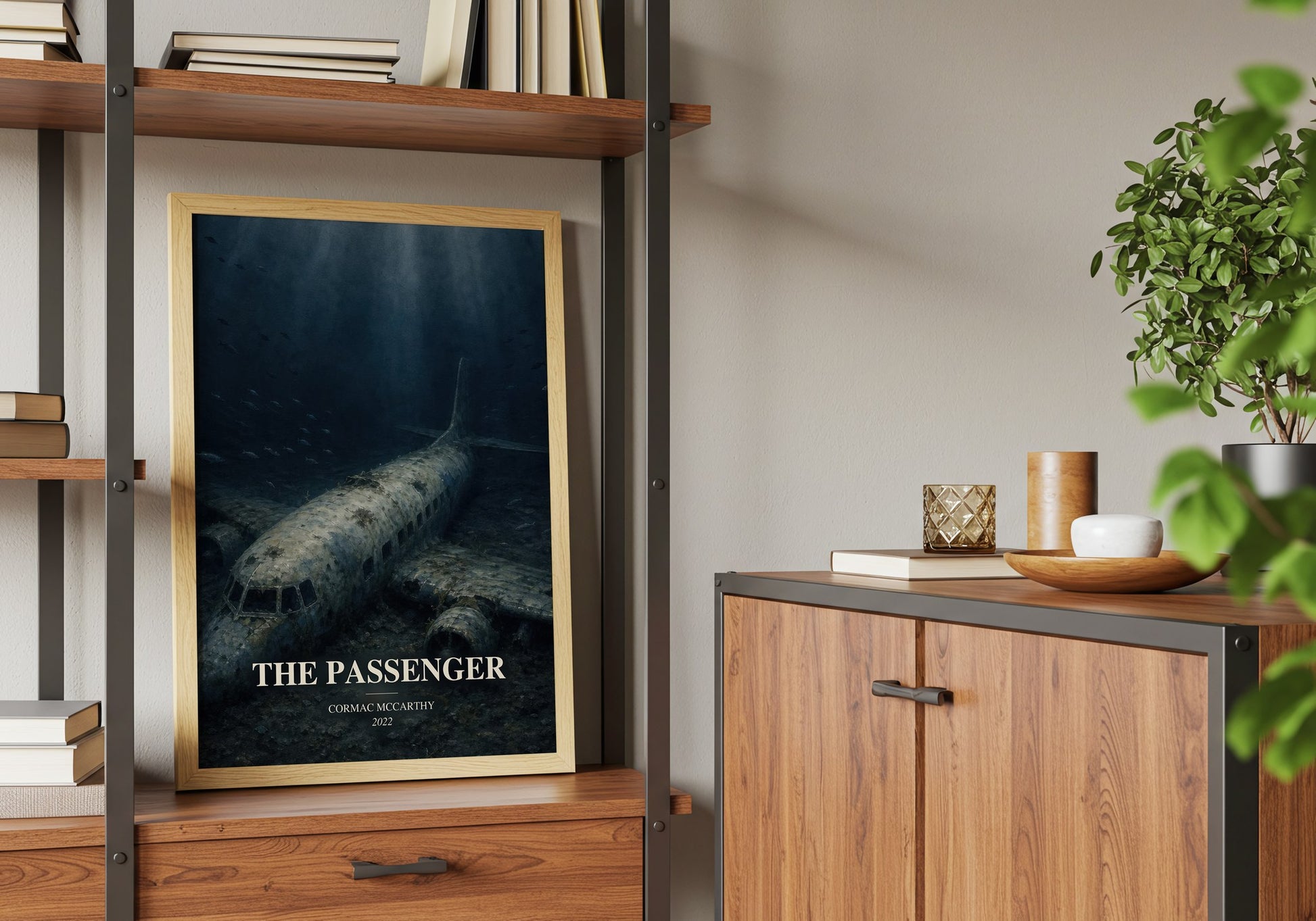 The Passenger book watercolour illustration paper finish options – matte satin gloss