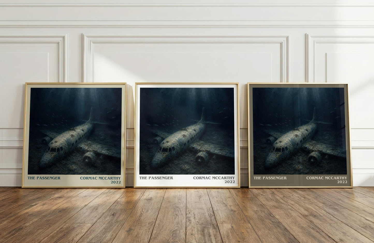 The Passenger literary art print colour and style options – Cormac Mccarthy book art