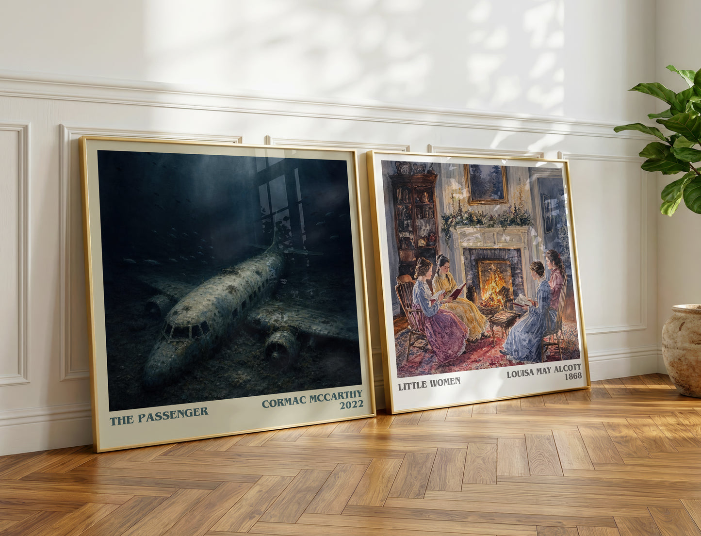 The Passenger literary print on bookshelf – Cormac Mccarthy fan gift