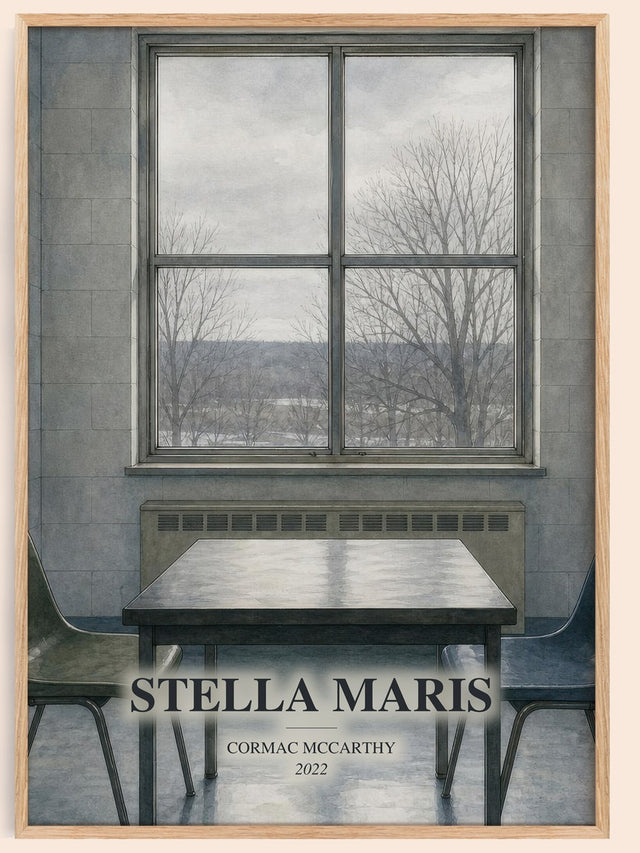 Stella Maris Book Watercolour Illustration by Cormac Mccarthy