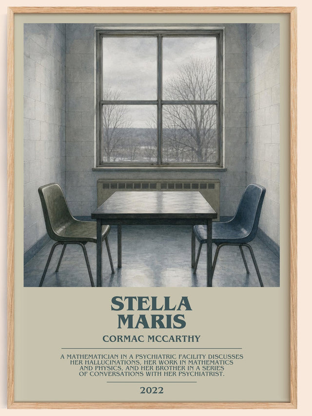 Stella Maris Bookish Wall Art by Cormac Mccarthy