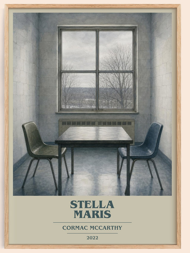 Stella Maris Book Cover Poster by Cormac Mccarthy