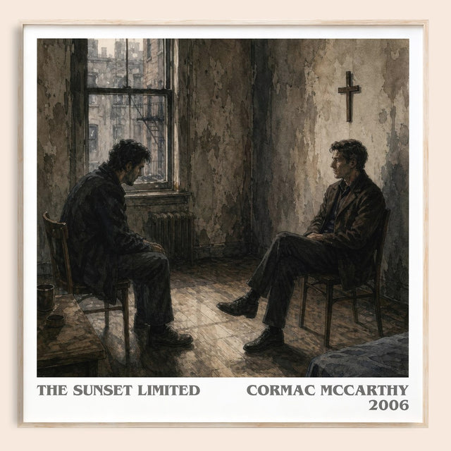 The Sunset Limited Literary Art Print by Cormac Mccarthy