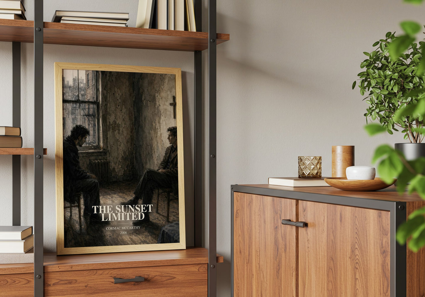 The Sunset Limited book watercolour illustration paper finish options – matte satin gloss