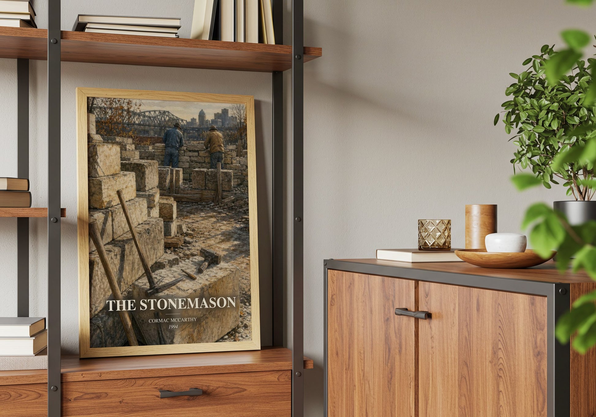 The Stonemason book watercolour illustration paper finish options – matte satin gloss