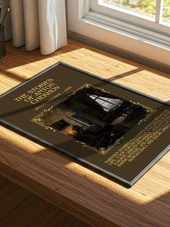 The Stories of Anton Chekhov Minimalist Book Poster by Anton Chekhov – print on a sunlit desk