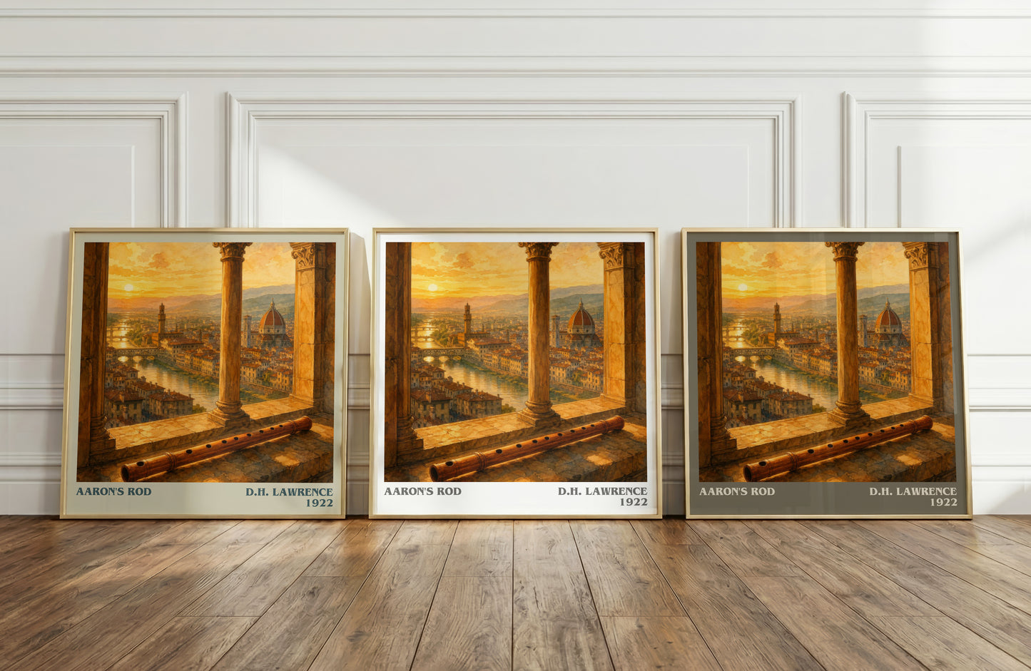 Aaron'S Rod literary art print colour and style options – D.H. Lawrence book art