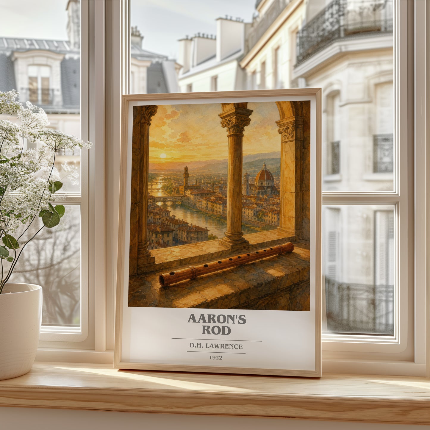 Aaron'S Rod book cover poster colour and style options – D.H. Lawrence book art