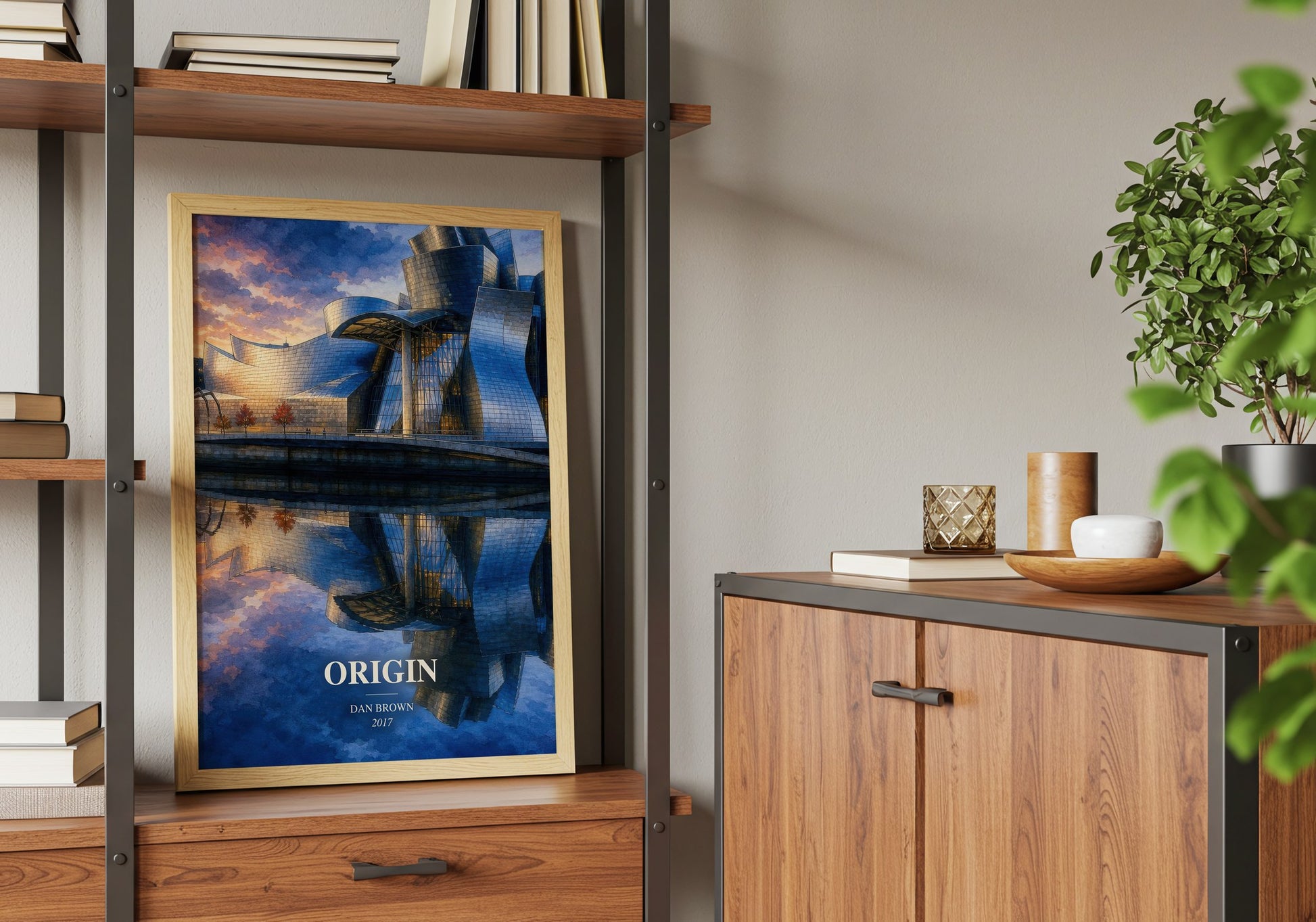 Origin book watercolour illustration paper finish options – matte satin gloss