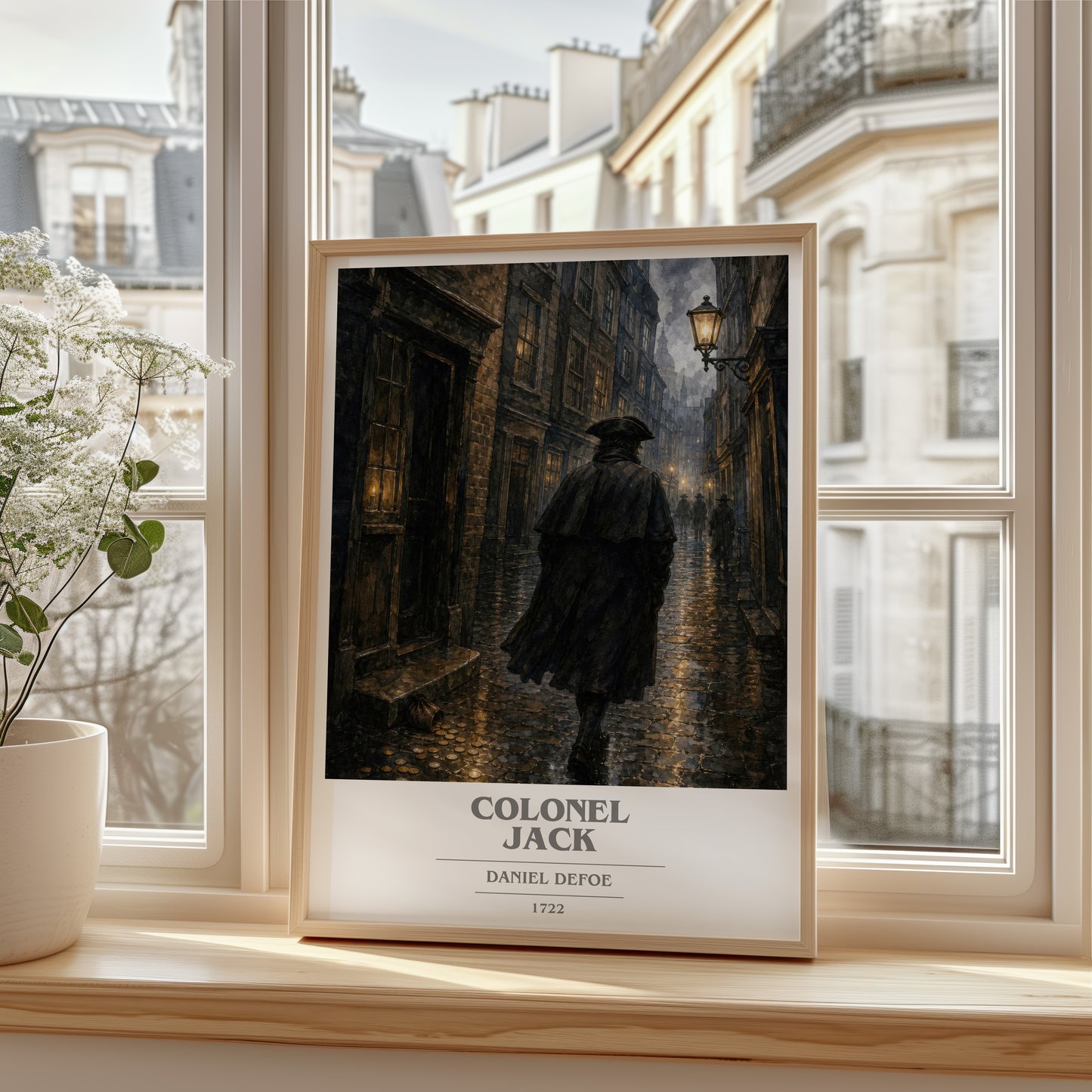 Colonel Jack book cover poster colour and style options – Daniel Defoe book art