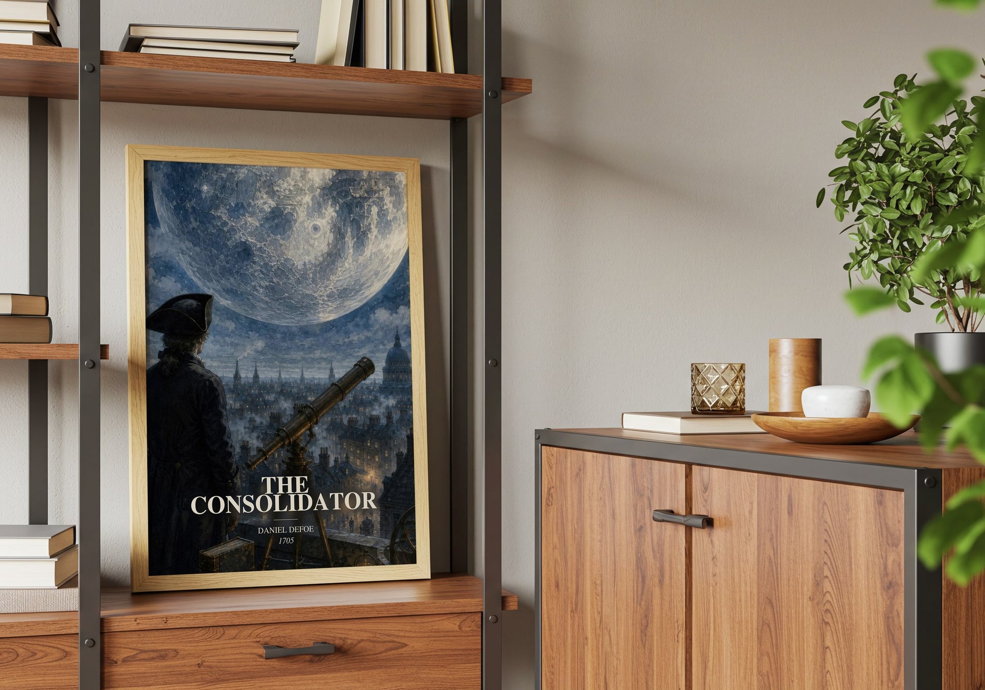 The Consolidator book watercolour illustration paper finish options – matte satin gloss