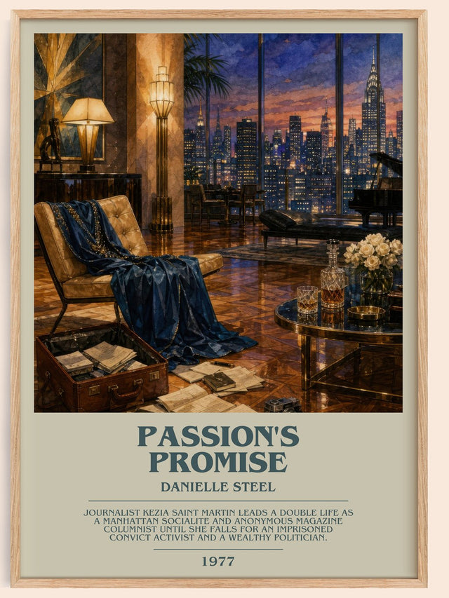 Passion'S Promise Bookish Wall Art by Danielle Steel