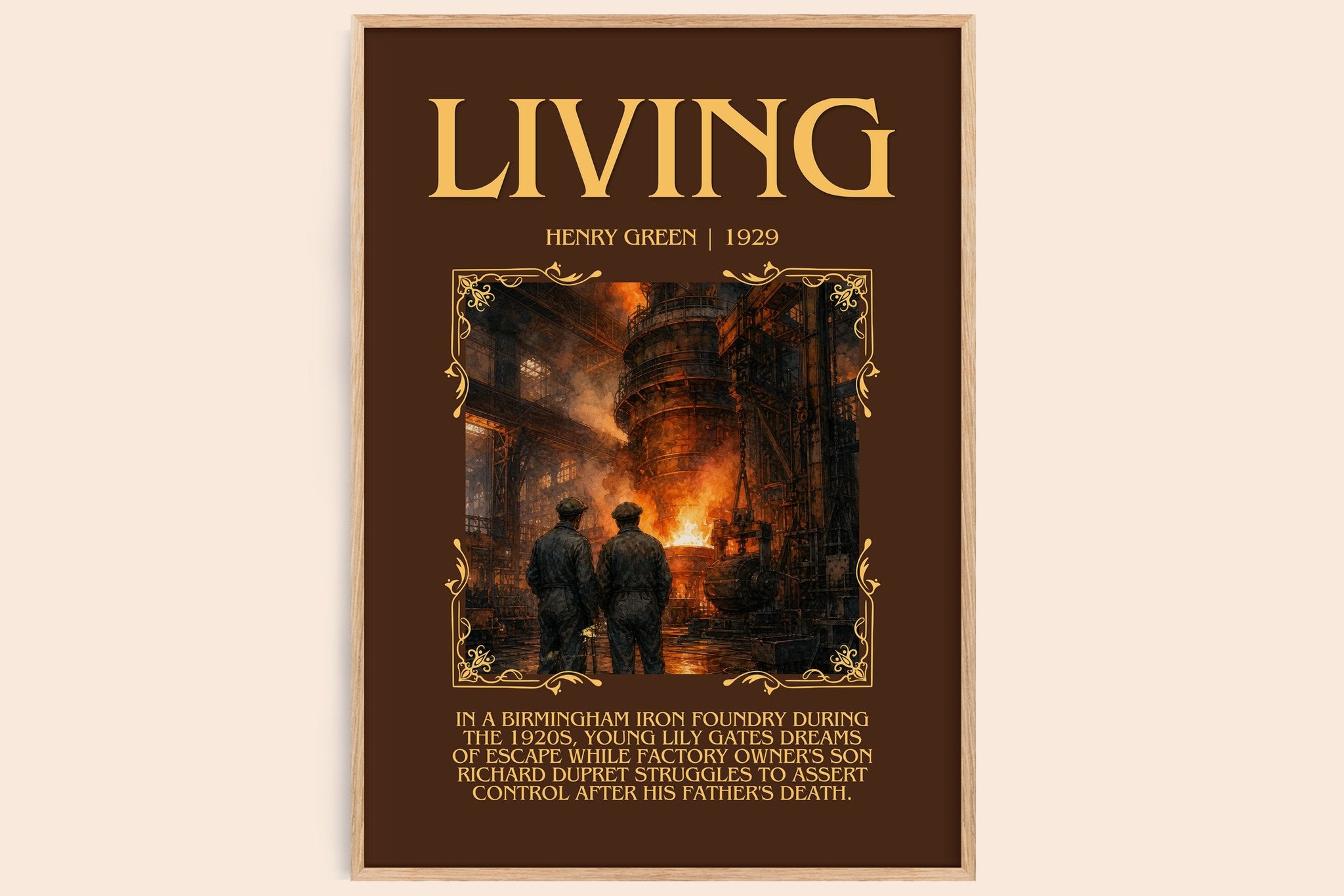 Living Minimalist Book Poster by Henry Green