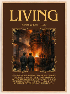 Living Minimalist Book Poster by Henry Green – book poster