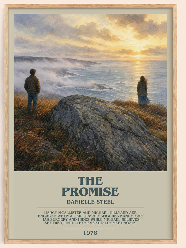 The Promise Bookish Wall Art by Danielle Steel