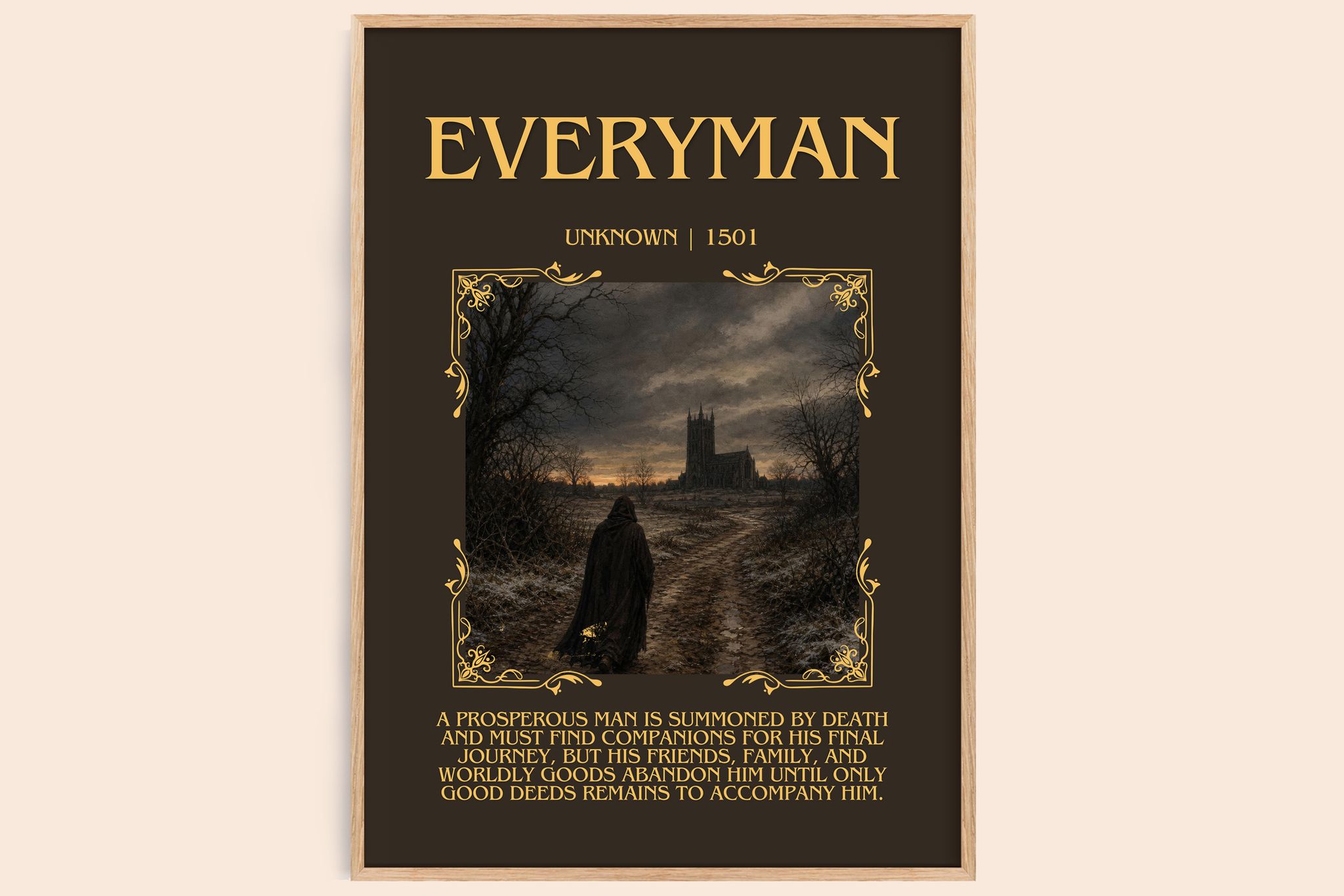 Everyman Minimalist Book Poster by Unknown
