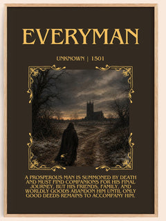 Everyman Minimalist Book Poster by Unknown – book poster