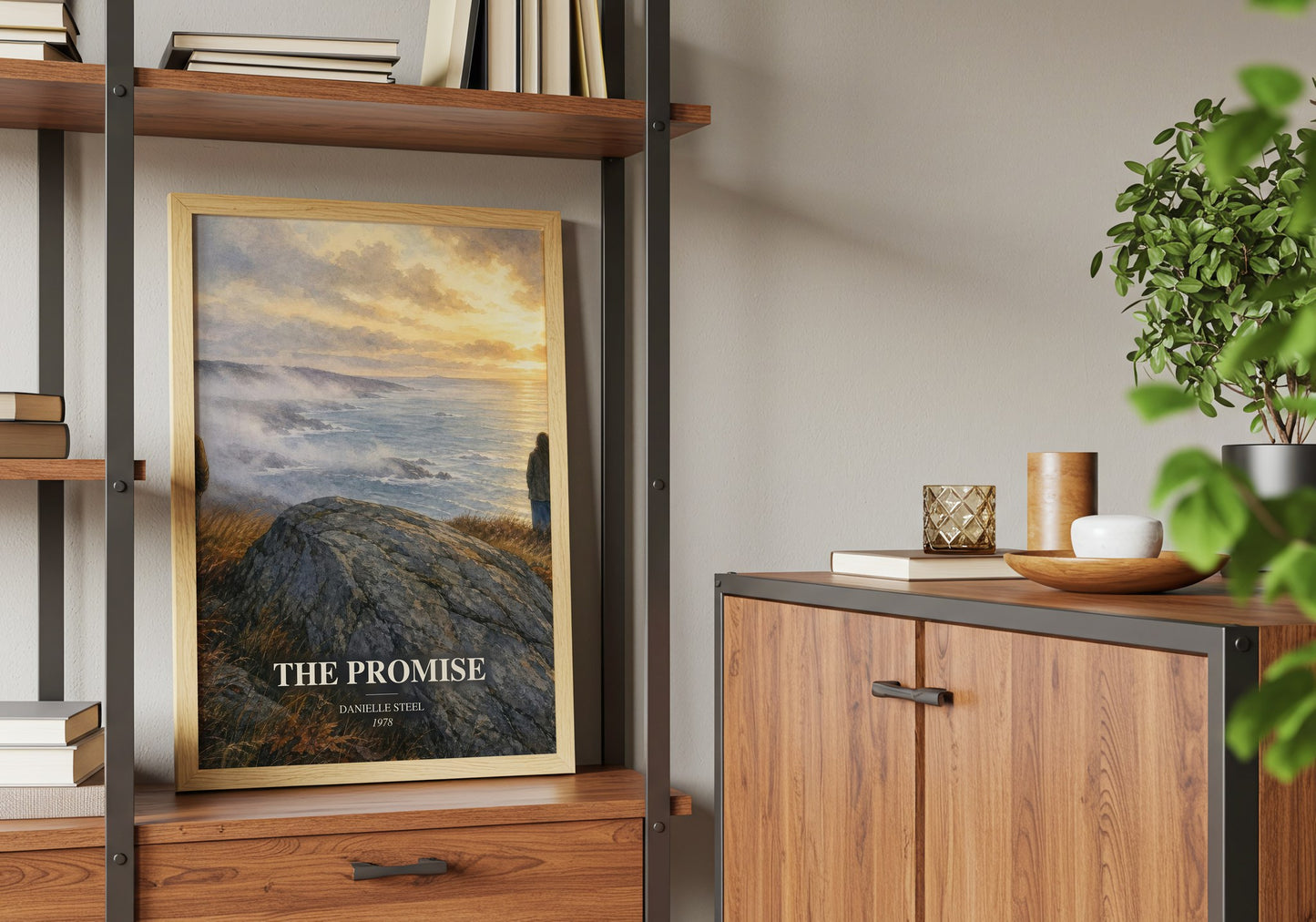 The Promise book watercolour illustration paper finish options – matte satin gloss
