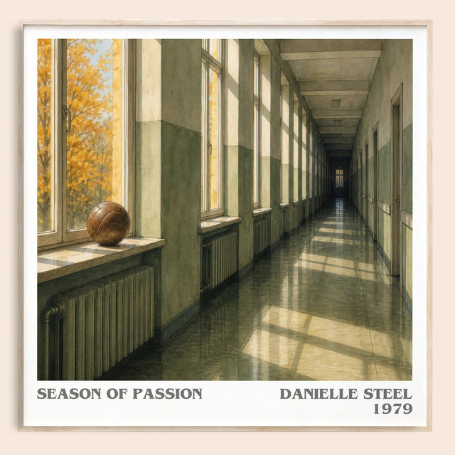 Season Of Passion Literary Art Print by Danielle Steel