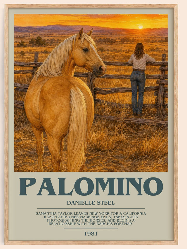 Palomino Bookish Wall Art by Danielle Steel