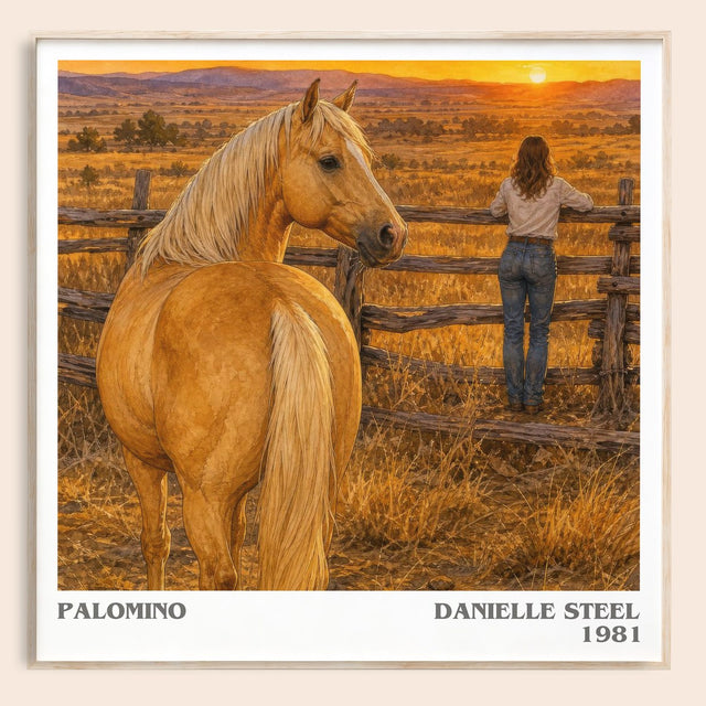 Palomino Literary Art Print by Danielle Steel