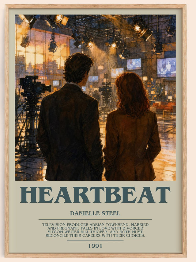 Heartbeat Bookish Wall Art by Danielle Steel