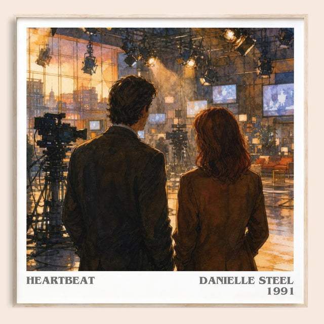 Heartbeat Literary Art Print by Danielle Steel