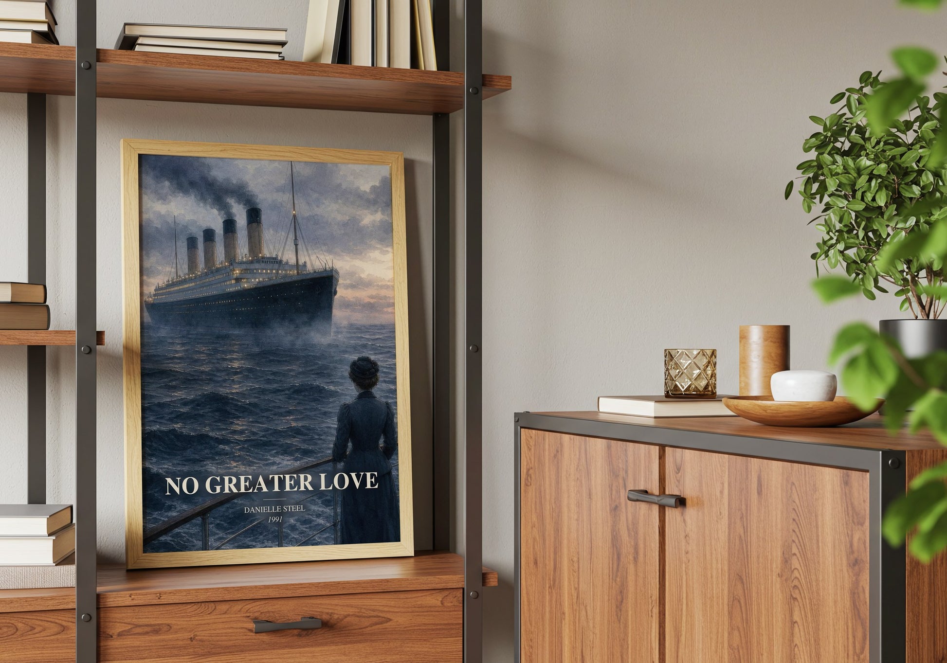 No Greater Love book watercolour illustration paper finish options – matte satin gloss