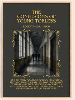 The Confusions of Young Törless Minimalist Book Poster by Robert Musil – book poster