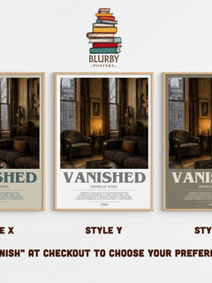 Vanished Bookish Wall Art by Danielle Steel – image 4