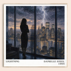 Lightning Literary Art Print by Danielle Steel – image 1