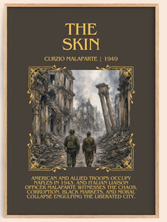 The Skin Minimalist Book Poster by Curzio Malaparte – book poster