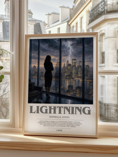 Lightning Bookish Wall Art by Danielle Steel – image 2