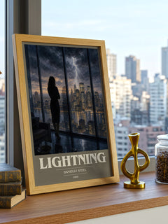 Lightning Book Cover Poster by Danielle Steel – image 3