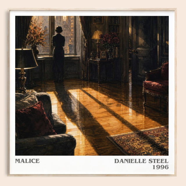 Malice Literary Art Print by Danielle Steel