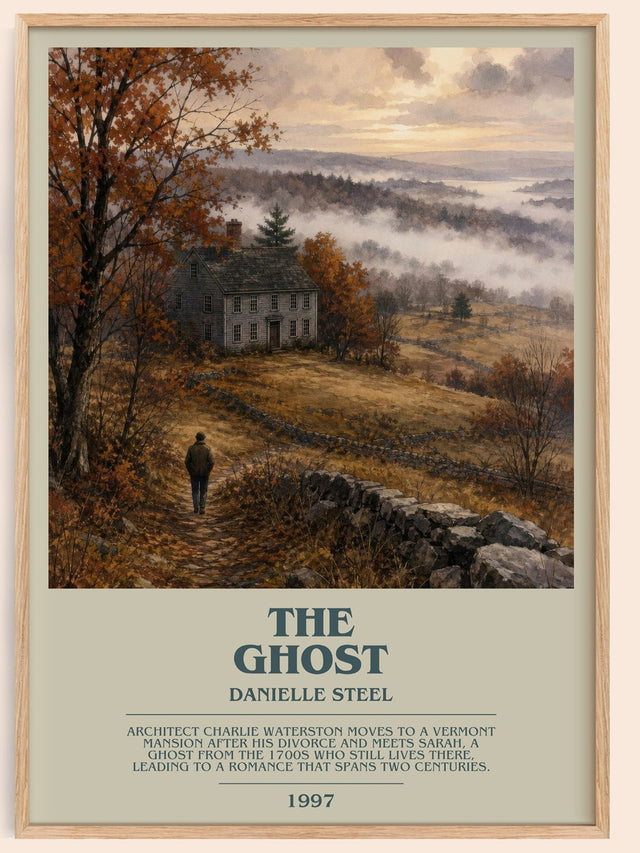 The Ghost Bookish Wall Art by Danielle Steel