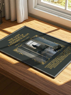 Lost Honour of Katharina Blum Minimalist Book Poster by Heinrich Böll – print on a sunlit desk