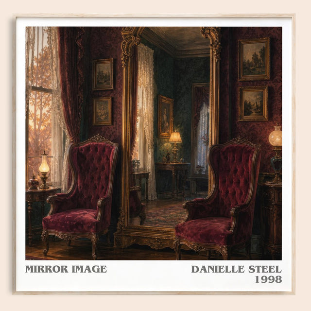 Mirror Image Literary Art Print by Danielle Steel