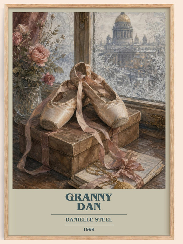 Granny Dan Book Cover Poster by Danielle Steel