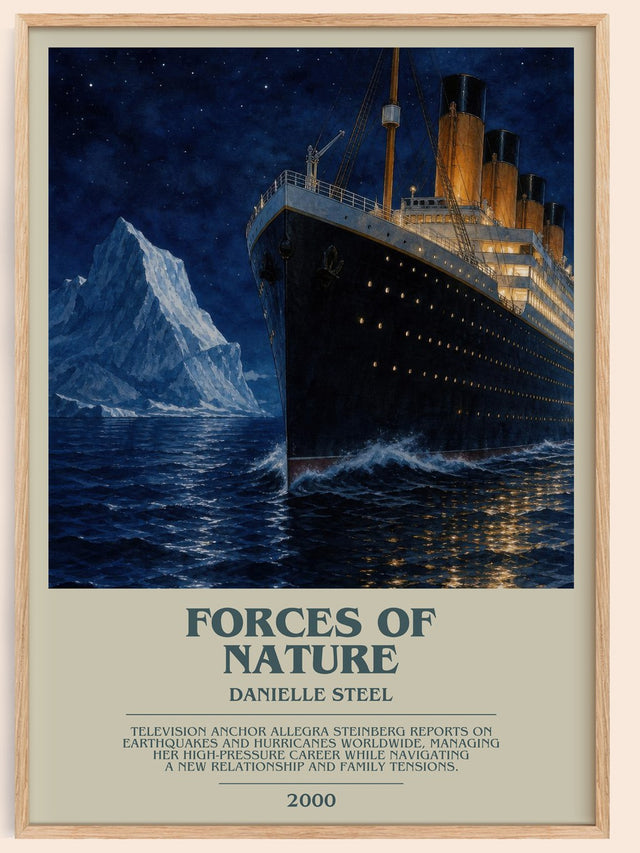 Forces Of Nature Bookish Wall Art by Danielle Steel