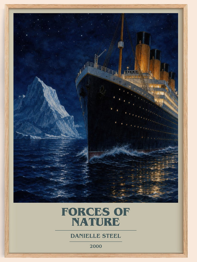 Forces Of Nature Book Cover Poster by Danielle Steel