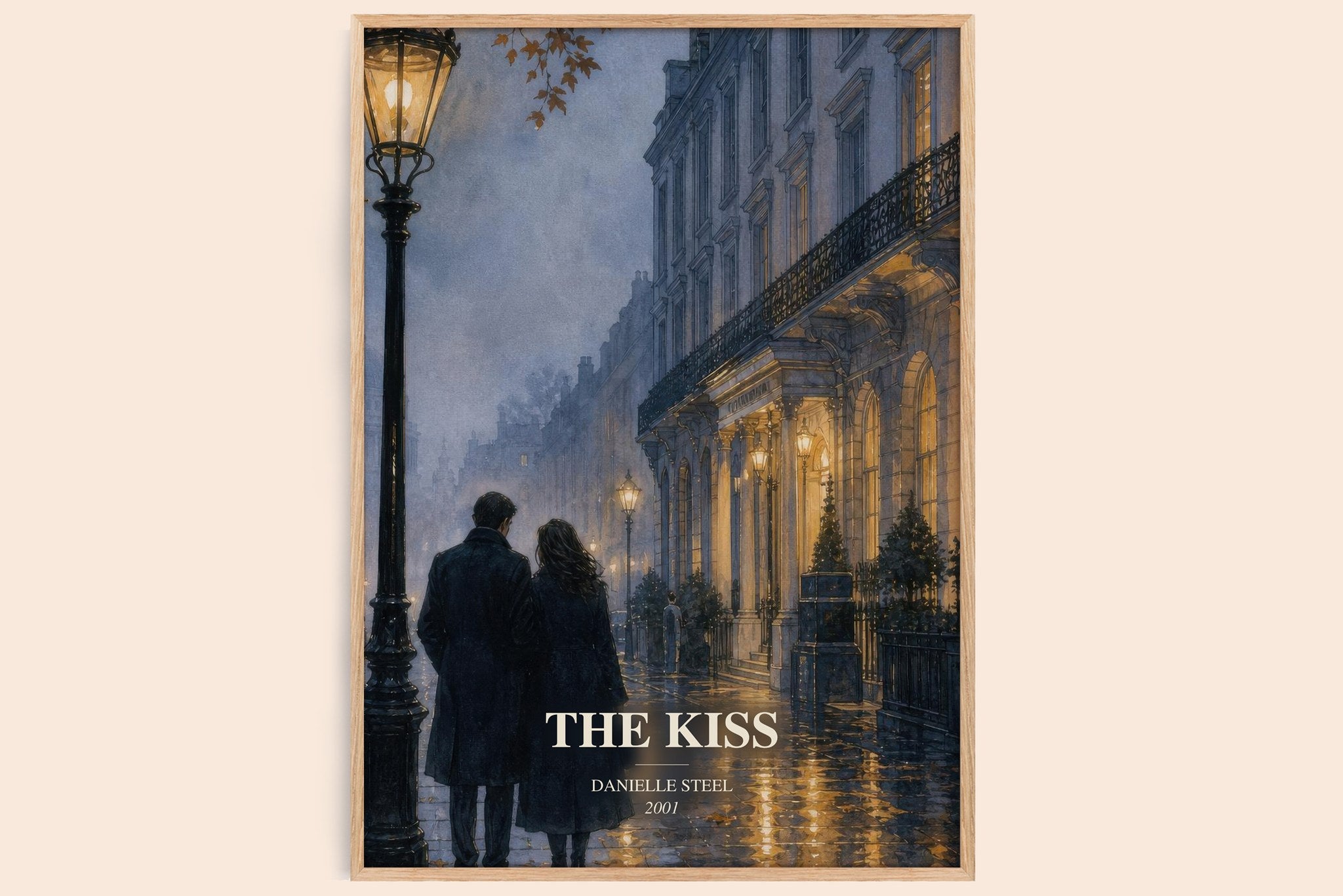 The Kiss Book Watercolour Illustration by Danielle Steel