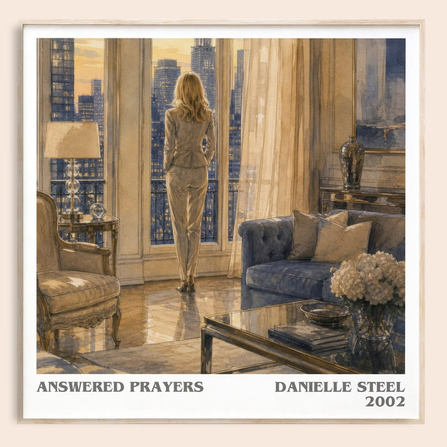 Answered Prayers Literary Art Print by Danielle Steel