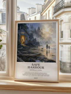 Safe Harbour Bookish Wall Art by Danielle Steel – image 2