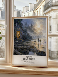 Safe Harbour Book Cover Poster by Danielle Steel – image 2