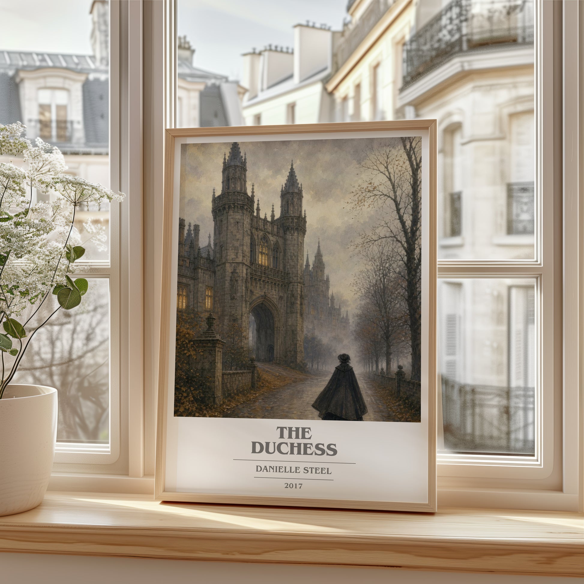 The Duchess book cover poster colour and style options – Danielle Steel book art