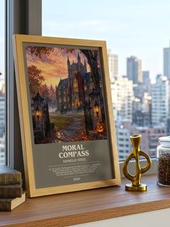 Moral Compass Bookish Wall Art by Danielle Steel – image 3