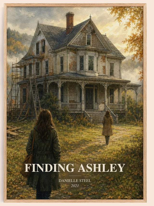 Finding Ashley Book Watercolour Illustration by Danielle Steel