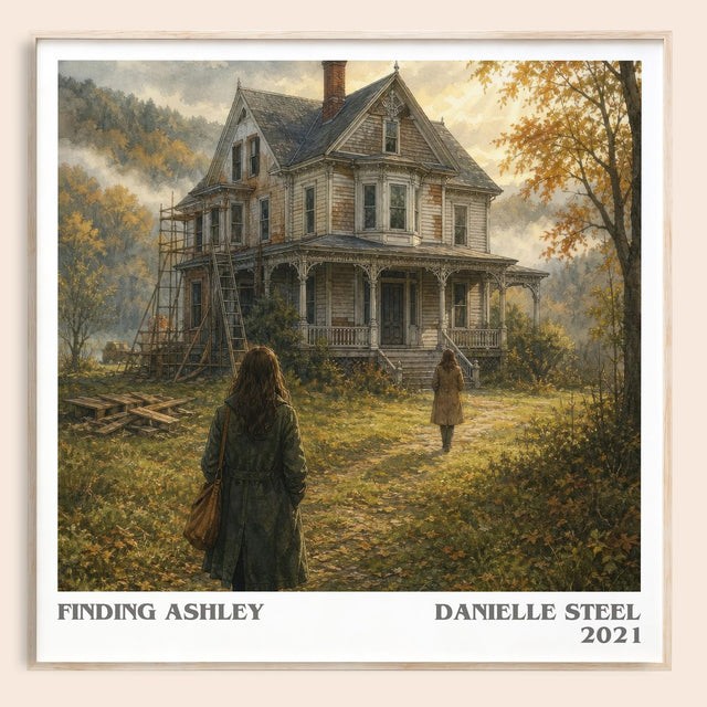 Finding Ashley Literary Art Print by Danielle Steel