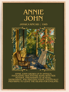 Annie John Minimalist Book Poster by Jamaica Kincaid – book poster